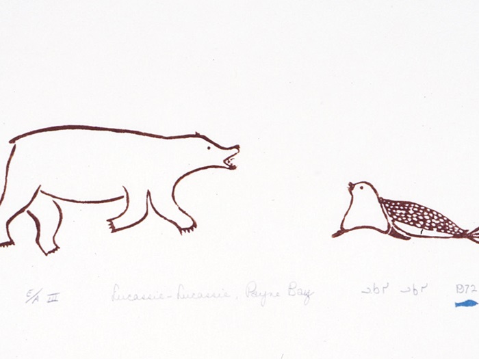 inuit animal paintings