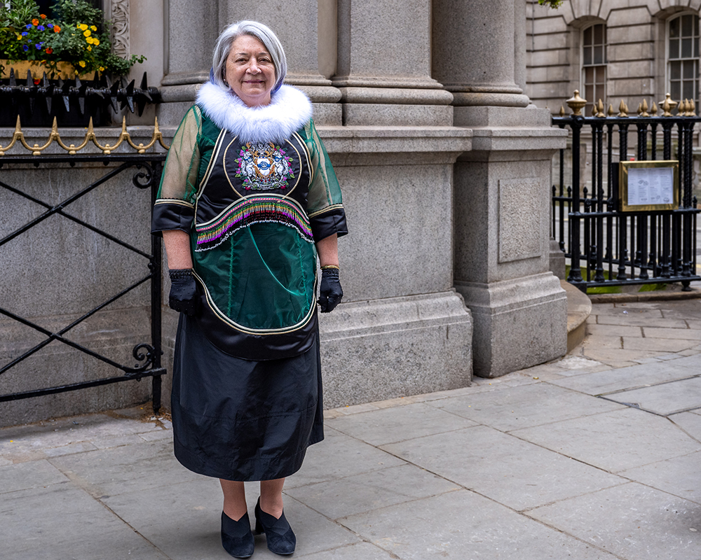 Mary Simon Wears Annuraaq Designed by Beatrice Deer to Coronation